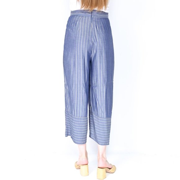 AMANDA UPRICHARD Metallic Stripe Ravine Pants NWT - Picture 4 of 6